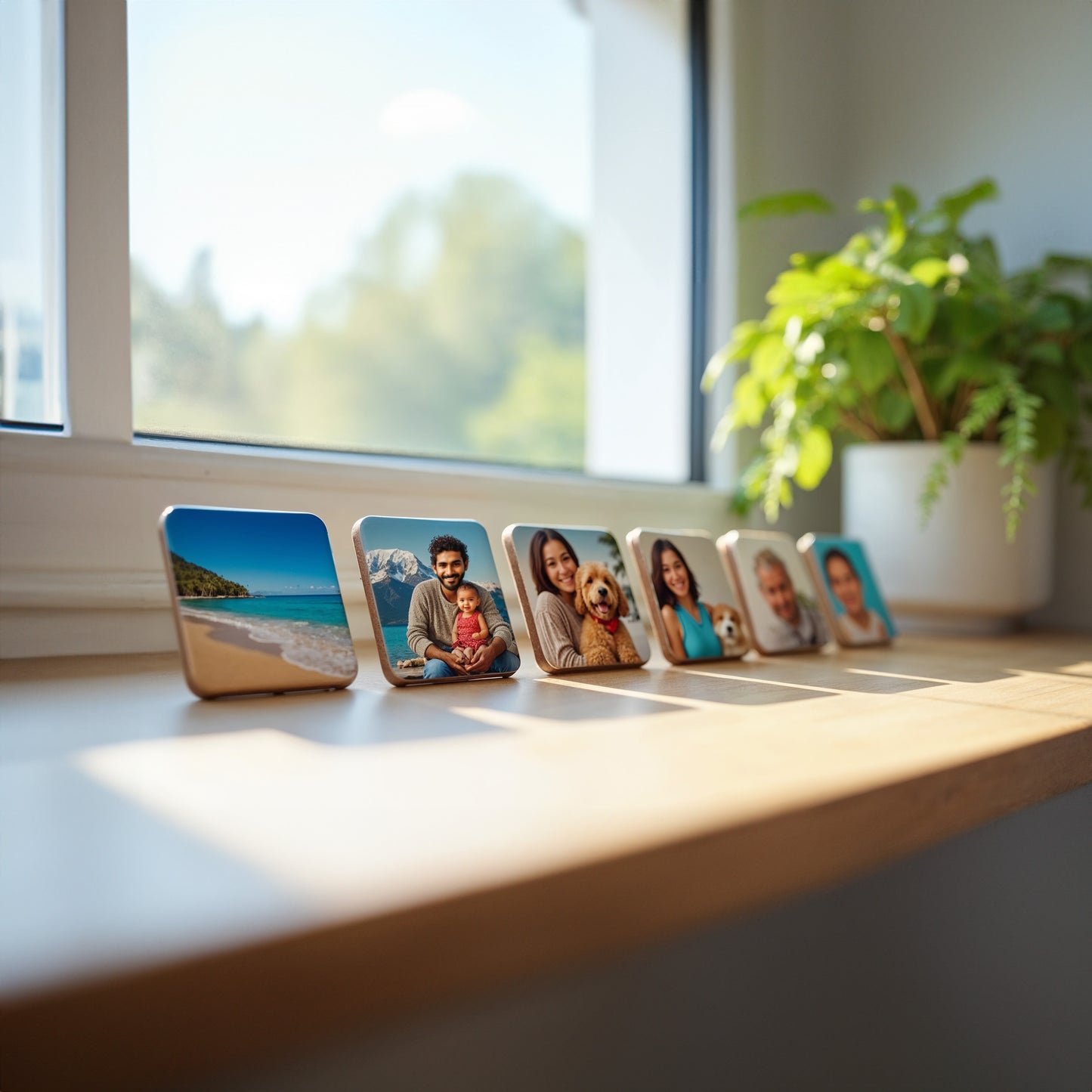 6 Photo Magnets