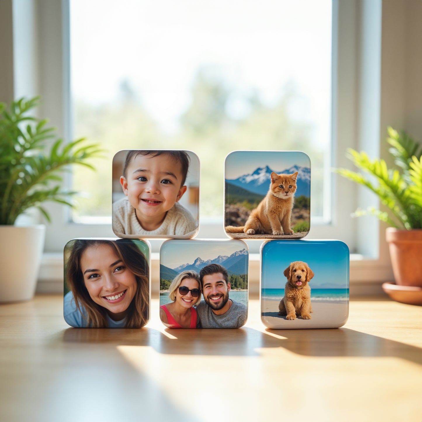 6 Photo Magnets